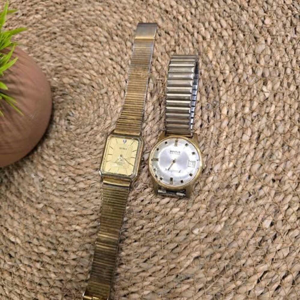 Project Benrus Electronic Technipower and Diamond Quartz Watches